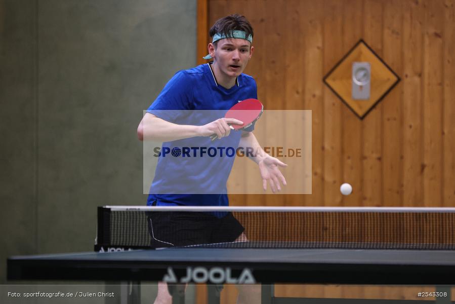 sport, Wombach, Vereinsheim, Verbandsoberliga Nord, Tischtennis, TV Hilpoltstein III, DJK Viktoria Wombach, 14.03.2026 - Bild-ID: 2543308