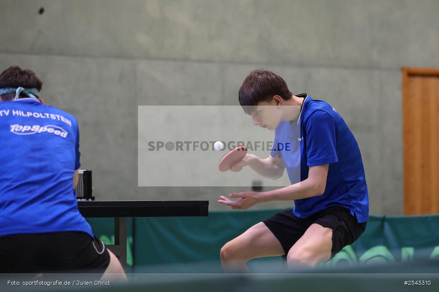 sport, Wombach, Vereinsheim, Verbandsoberliga Nord, Tischtennis, TV Hilpoltstein III, DJK Viktoria Wombach, 14.03.2026 - Bild-ID: 2543310