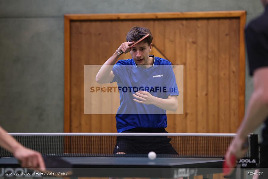 sport, Wombach, Vereinsheim, Verbandsoberliga Nord, Tischtennis, TV Hilpoltstein III, DJK Viktoria Wombach, 14.03.2026 - Bild-ID: 2543311