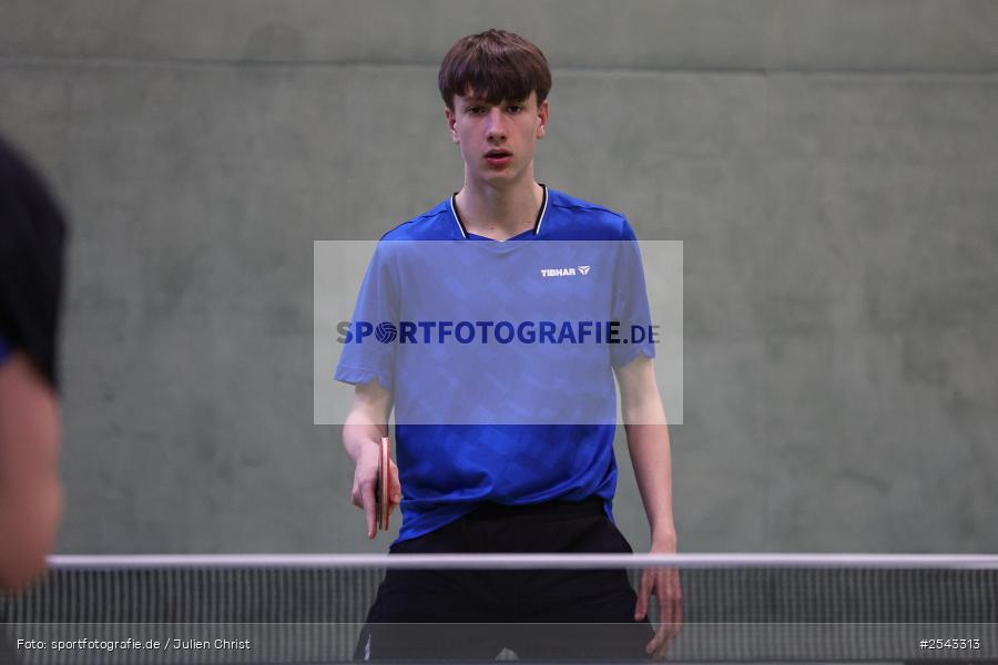 sport, Wombach, Vereinsheim, Verbandsoberliga Nord, Tischtennis, TV Hilpoltstein III, DJK Viktoria Wombach, 14.03.2026 - Bild-ID: 2543313
