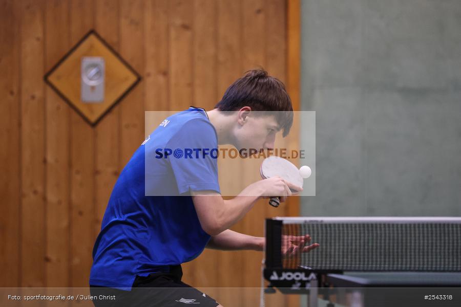 sport, Wombach, Vereinsheim, Verbandsoberliga Nord, Tischtennis, TV Hilpoltstein III, DJK Viktoria Wombach, 14.03.2026 - Bild-ID: 2543318