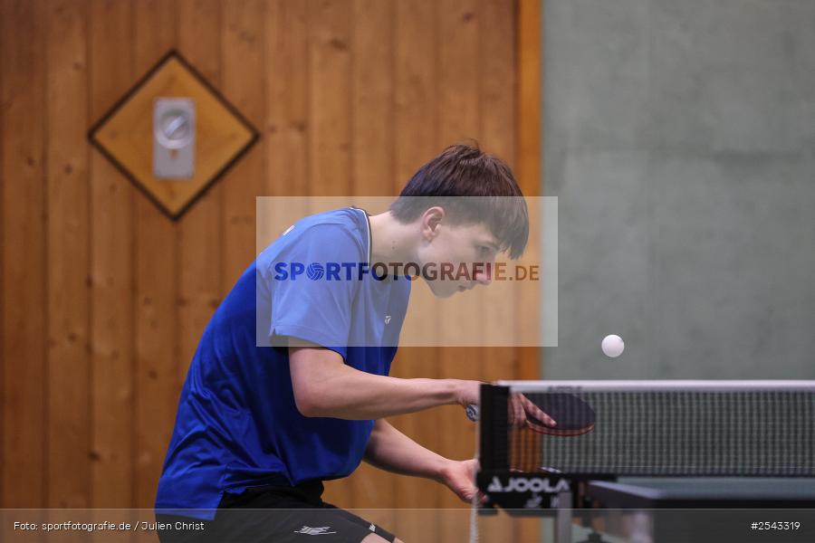 sport, Wombach, Vereinsheim, Verbandsoberliga Nord, Tischtennis, TV Hilpoltstein III, DJK Viktoria Wombach, 14.03.2026 - Bild-ID: 2543319