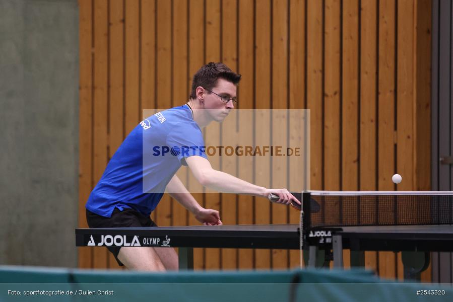 sport, Wombach, Vereinsheim, Verbandsoberliga Nord, Tischtennis, TV Hilpoltstein III, DJK Viktoria Wombach, 14.03.2026 - Bild-ID: 2543320