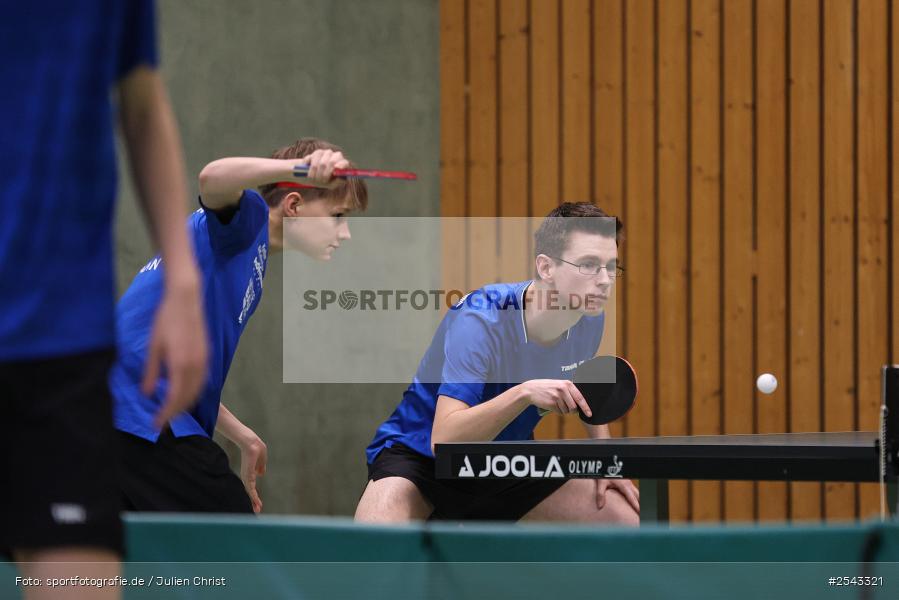 sport, Wombach, Vereinsheim, Verbandsoberliga Nord, Tischtennis, TV Hilpoltstein III, DJK Viktoria Wombach, 14.03.2026 - Bild-ID: 2543321