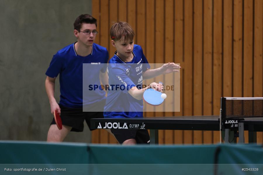 sport, Wombach, Vereinsheim, Verbandsoberliga Nord, Tischtennis, TV Hilpoltstein III, DJK Viktoria Wombach, 14.03.2026 - Bild-ID: 2543328