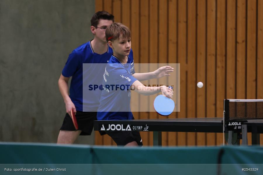 sport, Wombach, Vereinsheim, Verbandsoberliga Nord, Tischtennis, TV Hilpoltstein III, DJK Viktoria Wombach, 14.03.2026 - Bild-ID: 2543329