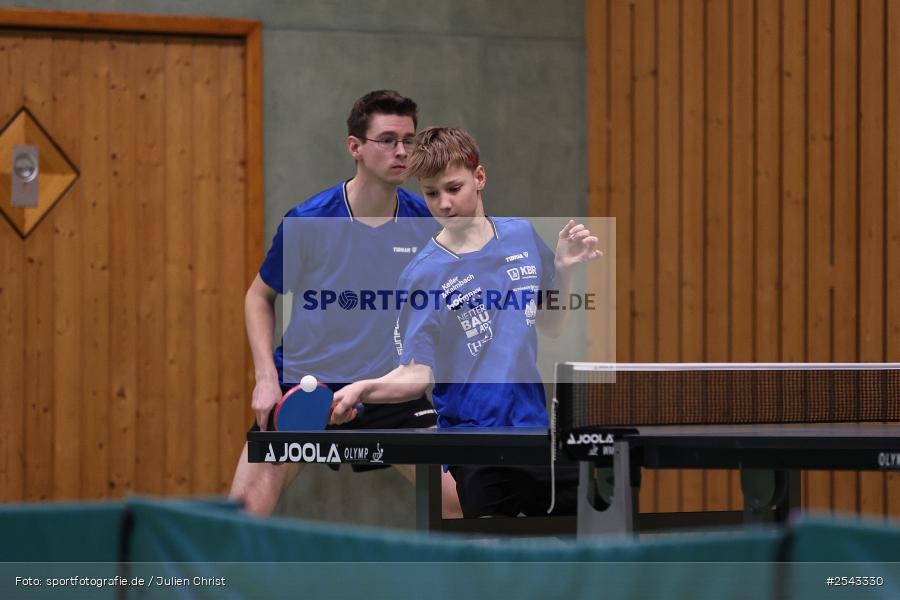 sport, Wombach, Vereinsheim, Verbandsoberliga Nord, Tischtennis, TV Hilpoltstein III, DJK Viktoria Wombach, 14.03.2026 - Bild-ID: 2543330