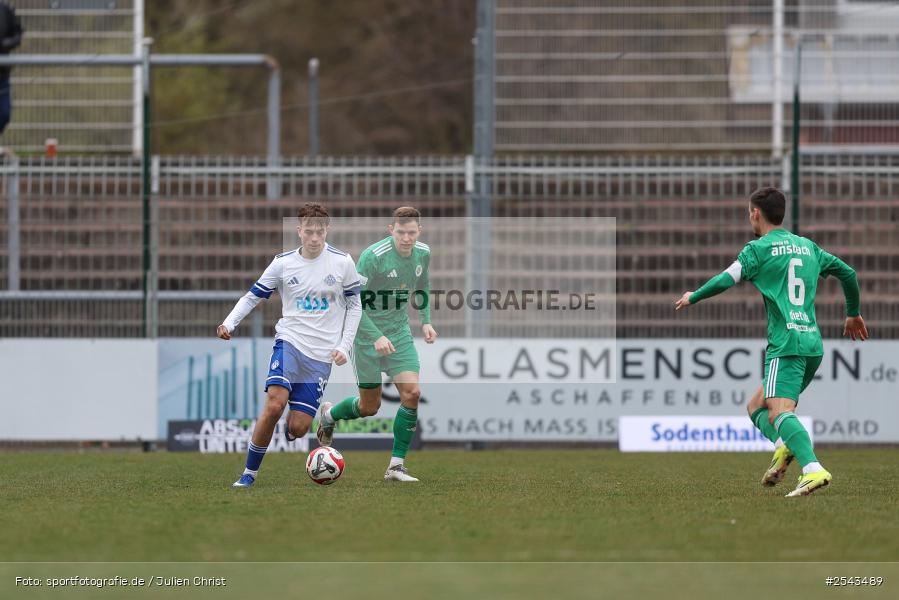 sport, Stadion am Schönbusch, SpVgg Ansbach, SV Viktoria Aschaffenburg, Regionalliga Bayern, Fussball, BFV, Aschaffenburg, 23. Spieltag, 14.03.2026 - Bild-ID: 2543489