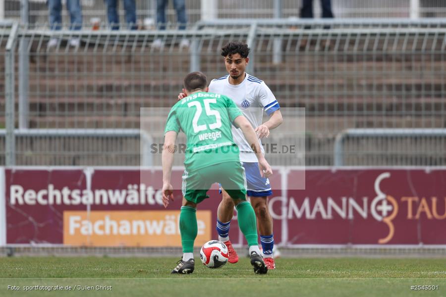 sport, Stadion am Schönbusch, SpVgg Ansbach, SV Viktoria Aschaffenburg, Regionalliga Bayern, Fussball, BFV, Aschaffenburg, 23. Spieltag, 14.03.2026 - Bild-ID: 2543501