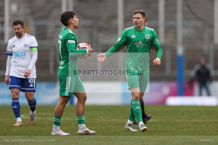 sport, Stadion am Schönbusch, SpVgg Ansbach, SV Viktoria Aschaffenburg, Regionalliga Bayern, Fussball, BFV, Aschaffenburg, 23. Spieltag, 14.03.2026 - Bild-ID: 2543526