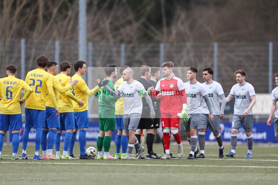 sport, Sportgelände Seebachtal, SV Alemannia Haibach, Laufach, Landesliga Nordwest, Fussball, DJK Hain, BFV, 25. Spieltag, 14.03.2026 - Bild-ID: 2543641