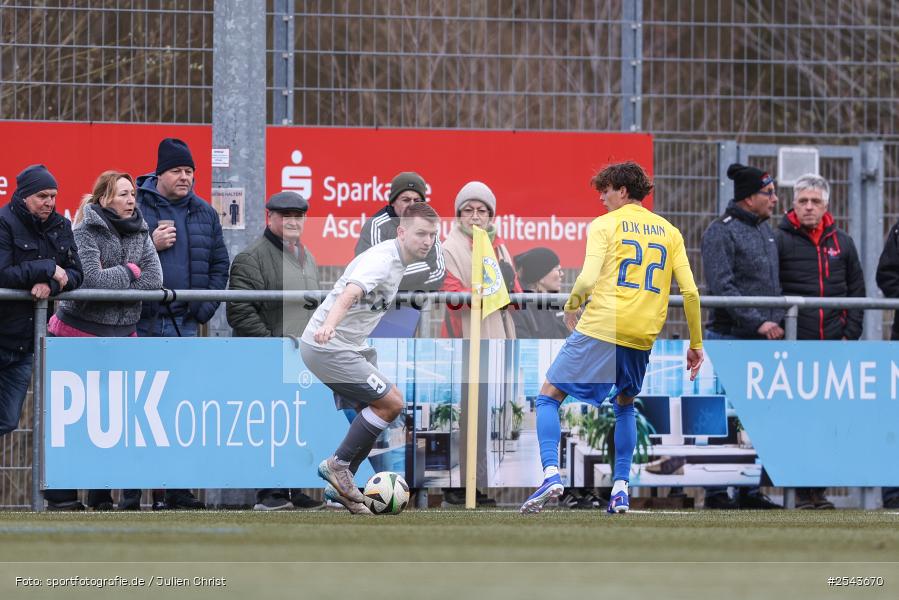 sport, Sportgelände Seebachtal, SV Alemannia Haibach, Laufach, Landesliga Nordwest, Fussball, DJK Hain, BFV, 25. Spieltag, 14.03.2026 - Bild-ID: 2543670