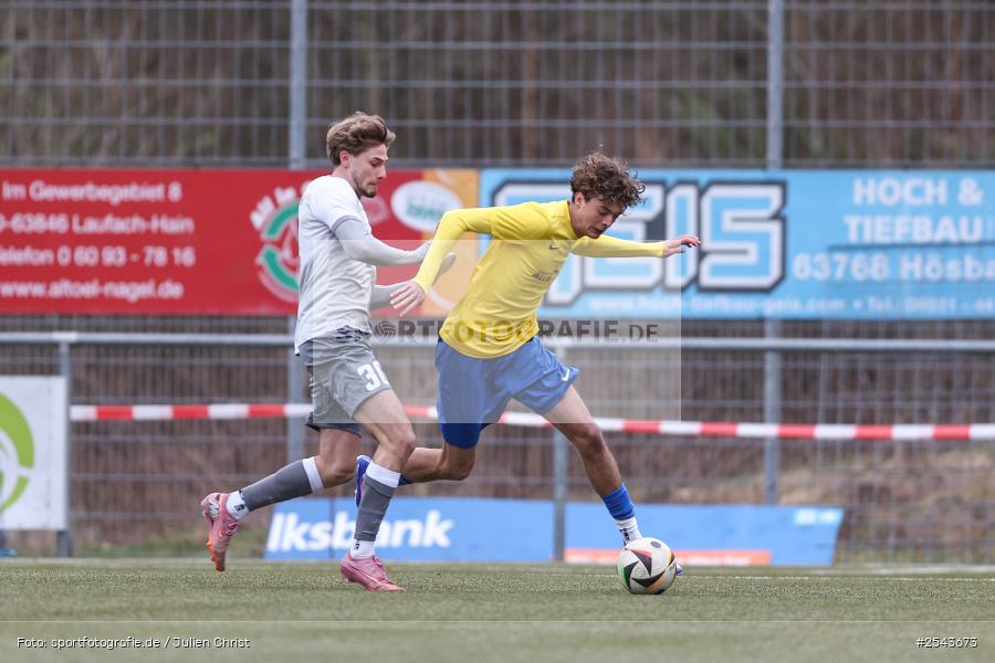 sport, Sportgelände Seebachtal, SV Alemannia Haibach, Laufach, Landesliga Nordwest, Fussball, DJK Hain, BFV, 25. Spieltag, 14.03.2026 - Bild-ID: 2543673