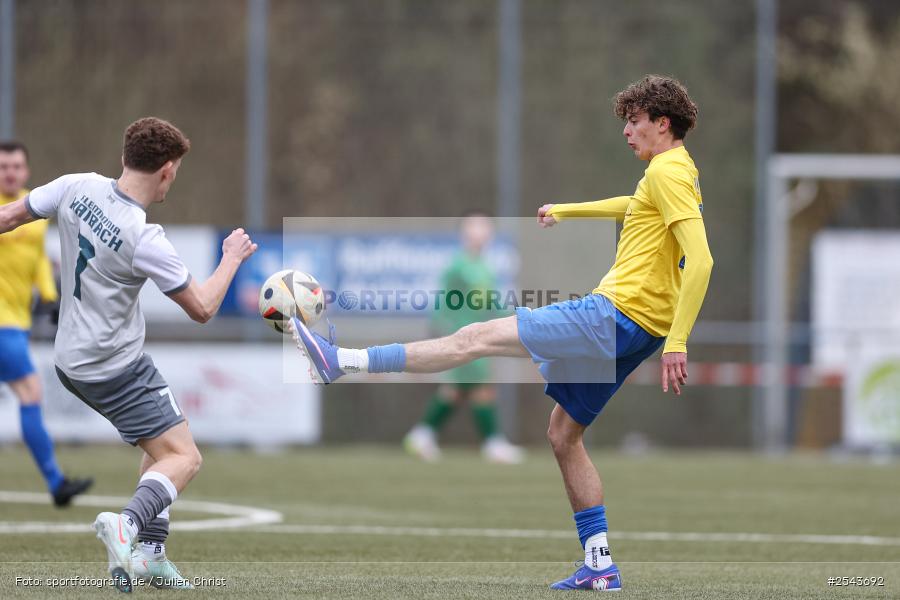 sport, Sportgelände Seebachtal, SV Alemannia Haibach, Laufach, Landesliga Nordwest, Fussball, DJK Hain, BFV, 25. Spieltag, 14.03.2026 - Bild-ID: 2543692
