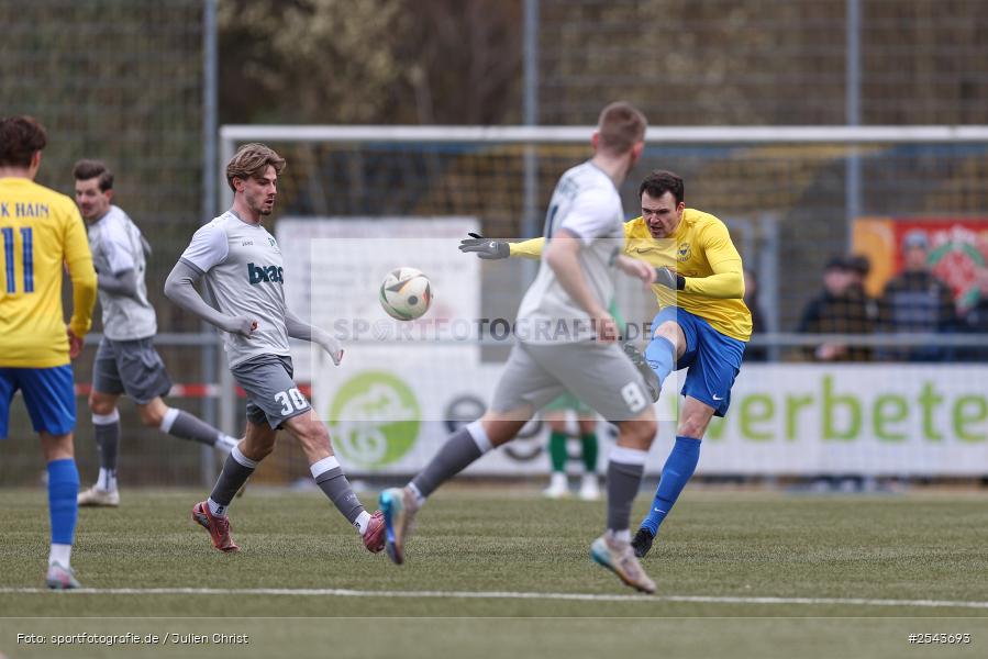 sport, Sportgelände Seebachtal, SV Alemannia Haibach, Laufach, Landesliga Nordwest, Fussball, DJK Hain, BFV, 25. Spieltag, 14.03.2026 - Bild-ID: 2543693