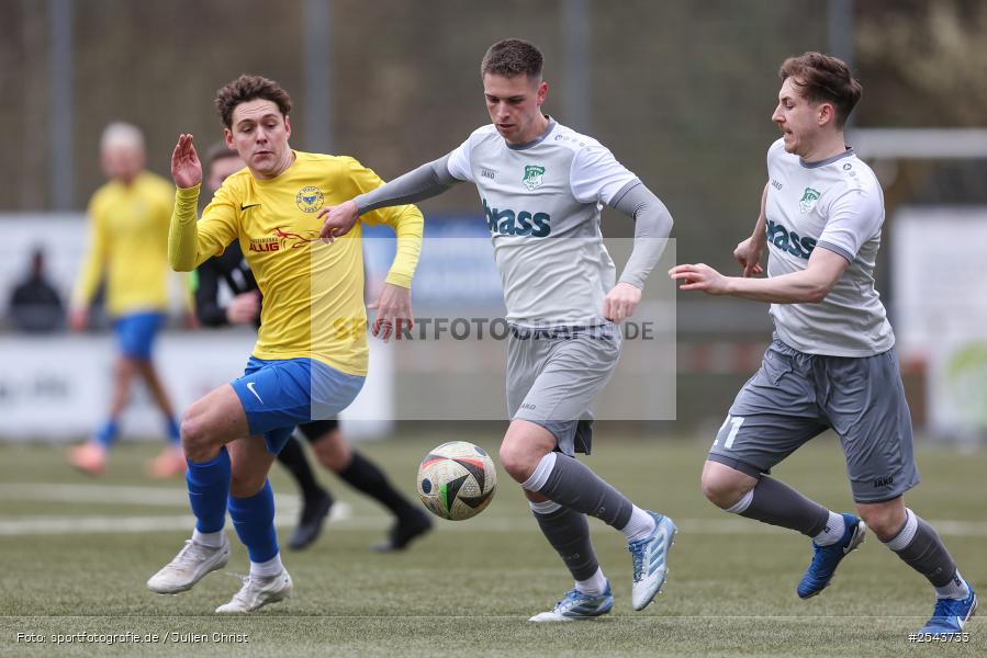 sport, Sportgelände Seebachtal, SV Alemannia Haibach, Laufach, Landesliga Nordwest, Fussball, DJK Hain, BFV, 25. Spieltag, 14.03.2026 - Bild-ID: 2543733
