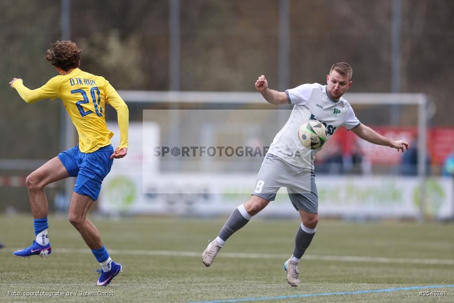 sport, Sportgelände Seebachtal, SV Alemannia Haibach, Laufach, Landesliga Nordwest, Fussball, DJK Hain, BFV, 25. Spieltag, 14.03.2026 - Bild-ID: 2543741