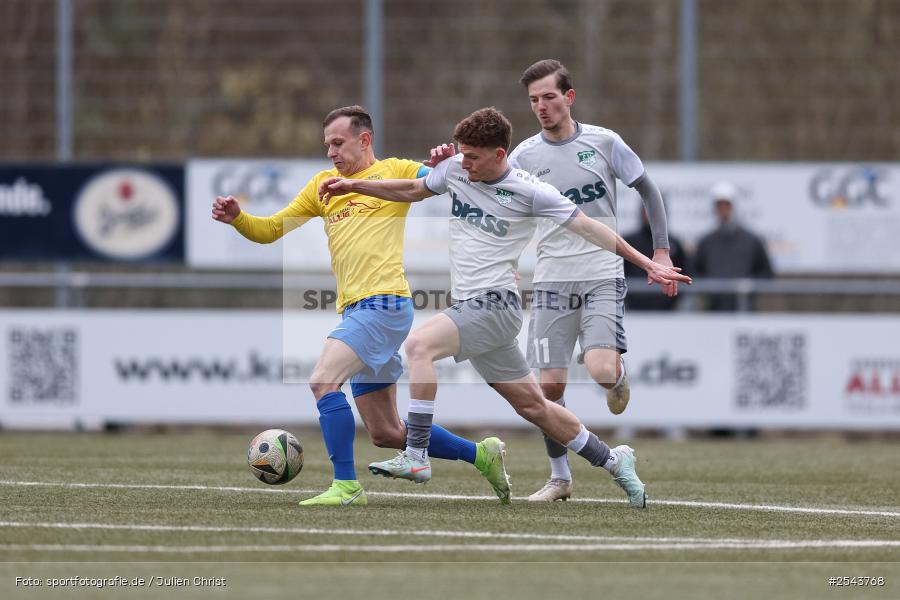 sport, Sportgelände Seebachtal, SV Alemannia Haibach, Laufach, Landesliga Nordwest, Fussball, DJK Hain, BFV, 25. Spieltag, 14.03.2026 - Bild-ID: 2543768