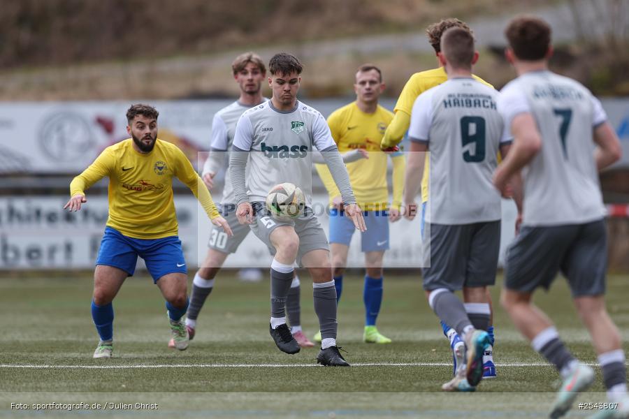 sport, Sportgelände Seebachtal, SV Alemannia Haibach, Laufach, Landesliga Nordwest, Fussball, DJK Hain, BFV, 25. Spieltag, 14.03.2026 - Bild-ID: 2543807