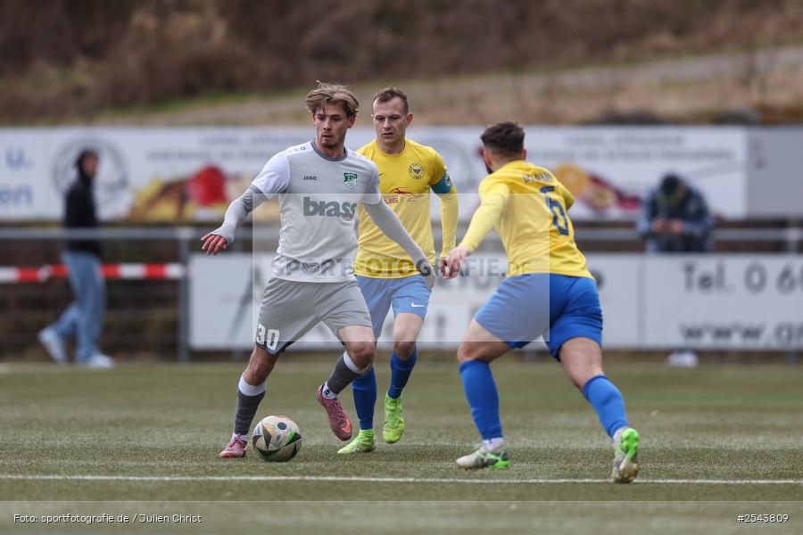sport, Sportgelände Seebachtal, SV Alemannia Haibach, Laufach, Landesliga Nordwest, Fussball, DJK Hain, BFV, 25. Spieltag, 14.03.2026 - Bild-ID: 2543809