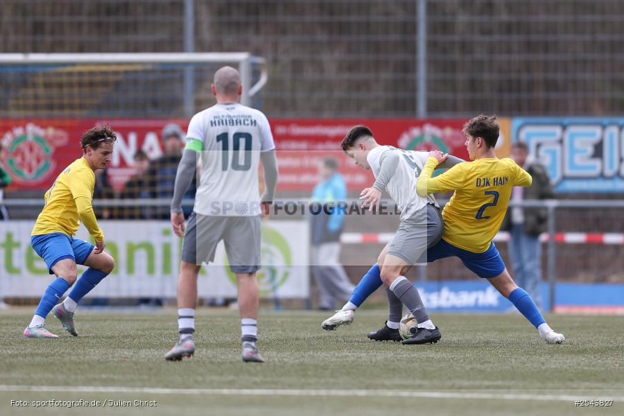 sport, Sportgelände Seebachtal, SV Alemannia Haibach, Laufach, Landesliga Nordwest, Fussball, DJK Hain, BFV, 25. Spieltag, 14.03.2026 - Bild-ID: 2543827