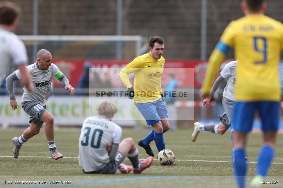 sport, Sportgelände Seebachtal, SV Alemannia Haibach, Laufach, Landesliga Nordwest, Fussball, DJK Hain, BFV, 25. Spieltag, 14.03.2026 - Bild-ID: 2543829