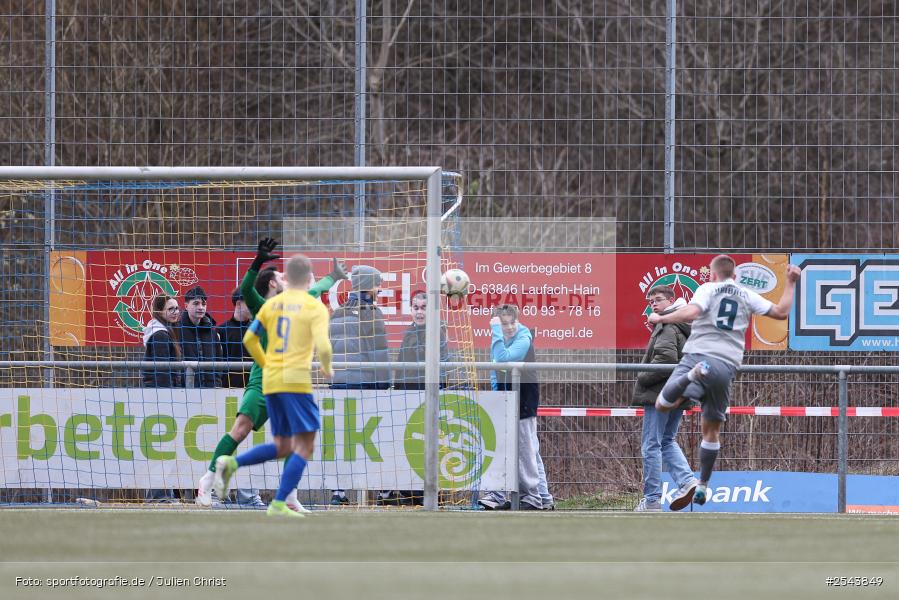 sport, Sportgelände Seebachtal, SV Alemannia Haibach, Laufach, Landesliga Nordwest, Fussball, DJK Hain, BFV, 25. Spieltag, 14.03.2026 - Bild-ID: 2543849