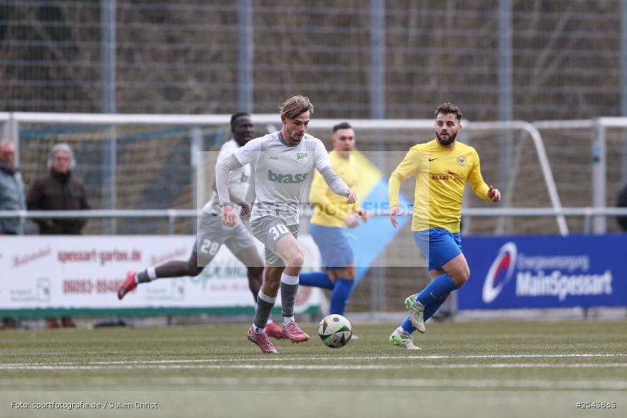 sport, Sportgelände Seebachtal, SV Alemannia Haibach, Laufach, Landesliga Nordwest, Fussball, DJK Hain, BFV, 25. Spieltag, 14.03.2026 - Bild-ID: 2543863