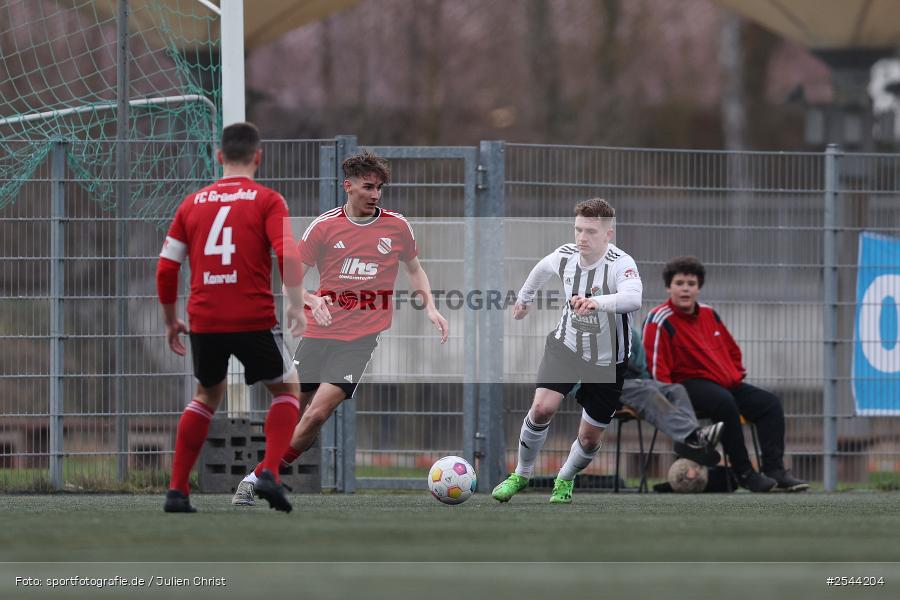 sport, bfv-Landesliga Odenwald, Sportgelände, SV Eintracht Nassig, Grünsfeld, Fussball, FC Grünsfeld, 18. Spieltag, 15.03.2026 - Bild-ID: 2544204