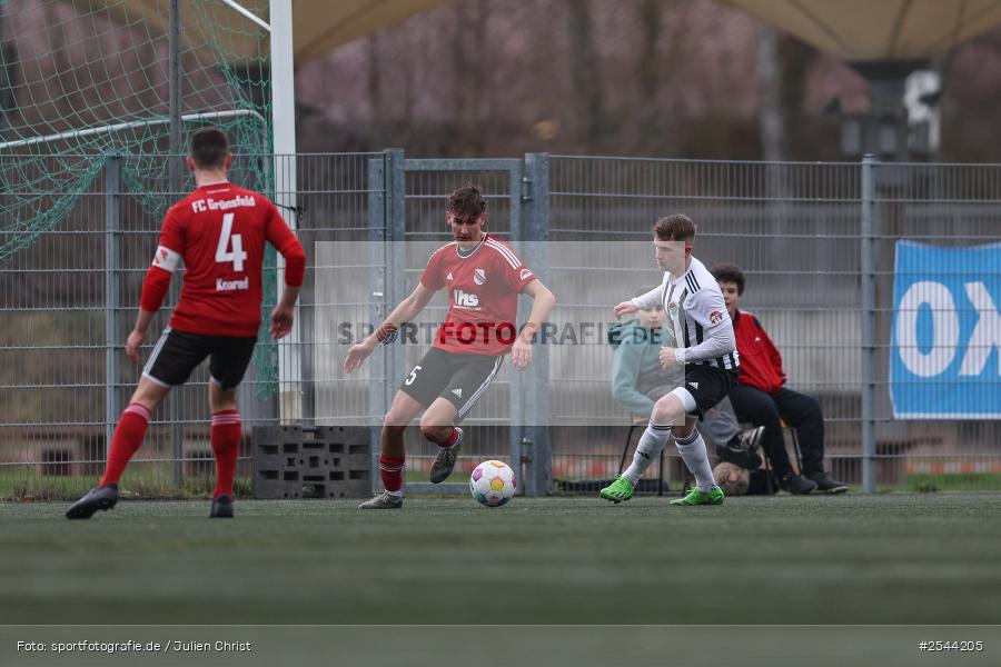 sport, bfv-Landesliga Odenwald, Sportgelände, SV Eintracht Nassig, Grünsfeld, Fussball, FC Grünsfeld, 18. Spieltag, 15.03.2026 - Bild-ID: 2544205