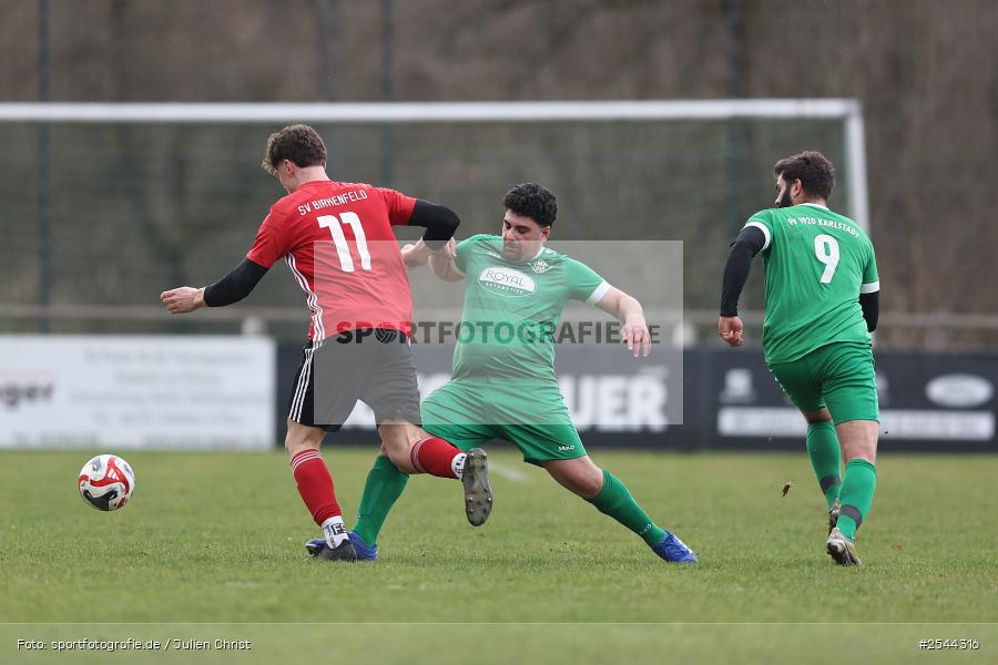 sport, Sportgelände, SV Birkenfeld II, Fussball, FV Karlstadt II, Birkenfeld, A-Klasse Würzburg Gr. 4, 17. Spieltag, 15.03.2026 - Bild-ID: 2544316