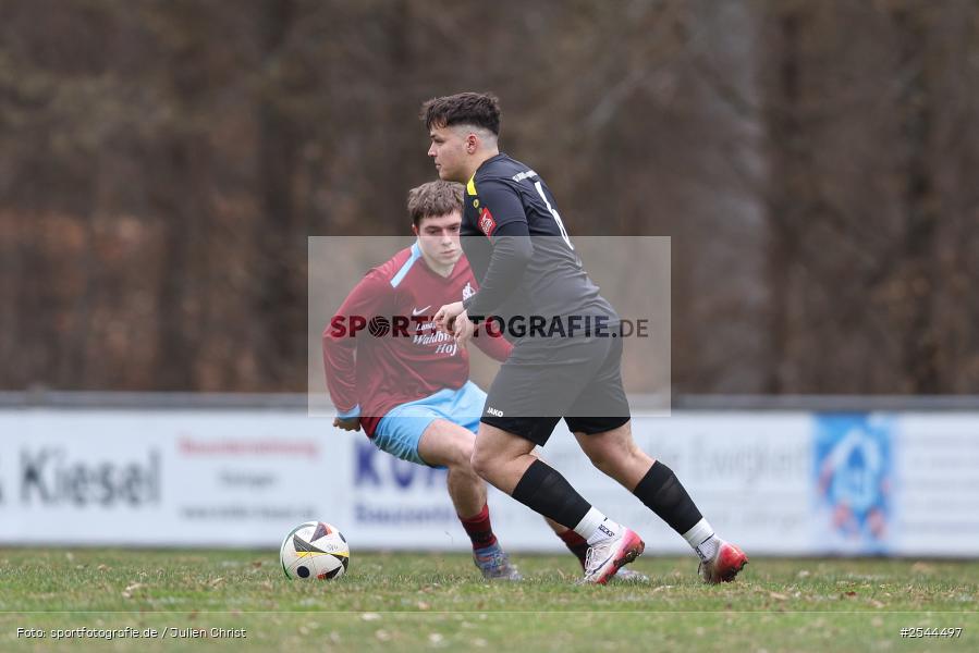 sport, Waldbrunn, Sportgelände, SV Waldbrunn II, SG Laudenbach/Himmelstadt, Fussball, A-Klasse Würzburg Gr. 4, 17. Spieltag, 15.03.2026 - Bild-ID: 2544497