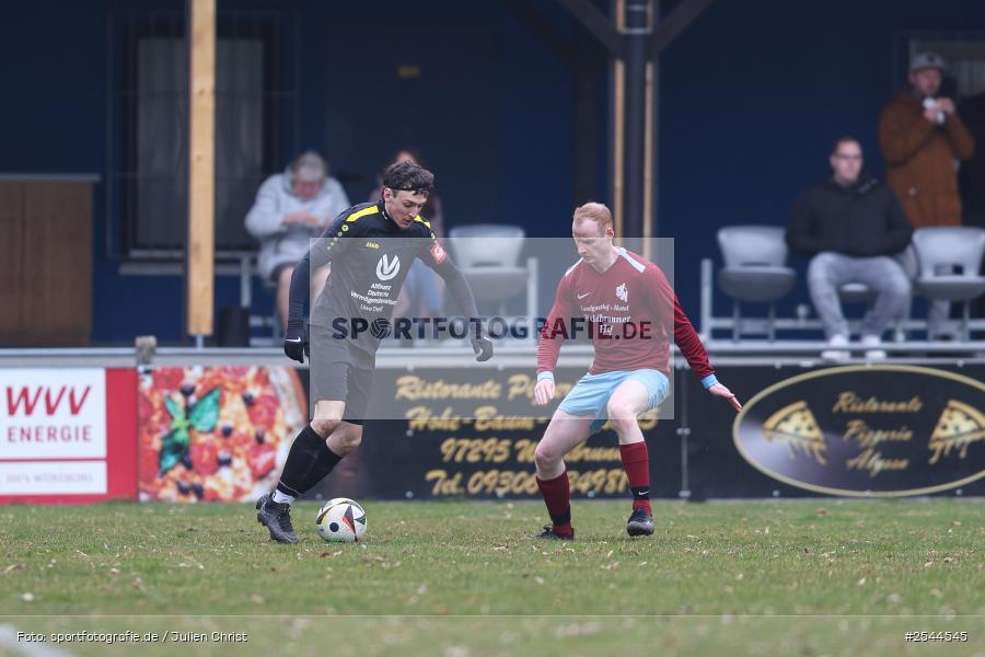 sport, Waldbrunn, Sportgelände, SV Waldbrunn II, SG Laudenbach/Himmelstadt, Fussball, A-Klasse Würzburg Gr. 4, 17. Spieltag, 15.03.2026 - Bild-ID: 2544545