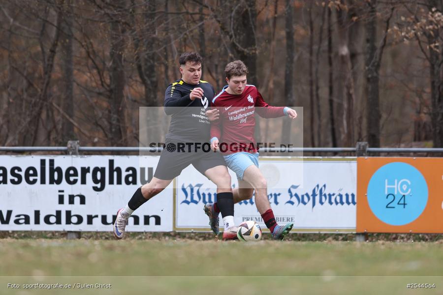 sport, Waldbrunn, Sportgelände, SV Waldbrunn II, SG Laudenbach/Himmelstadt, Fussball, A-Klasse Würzburg Gr. 4, 17. Spieltag, 15.03.2026 - Bild-ID: 2544564