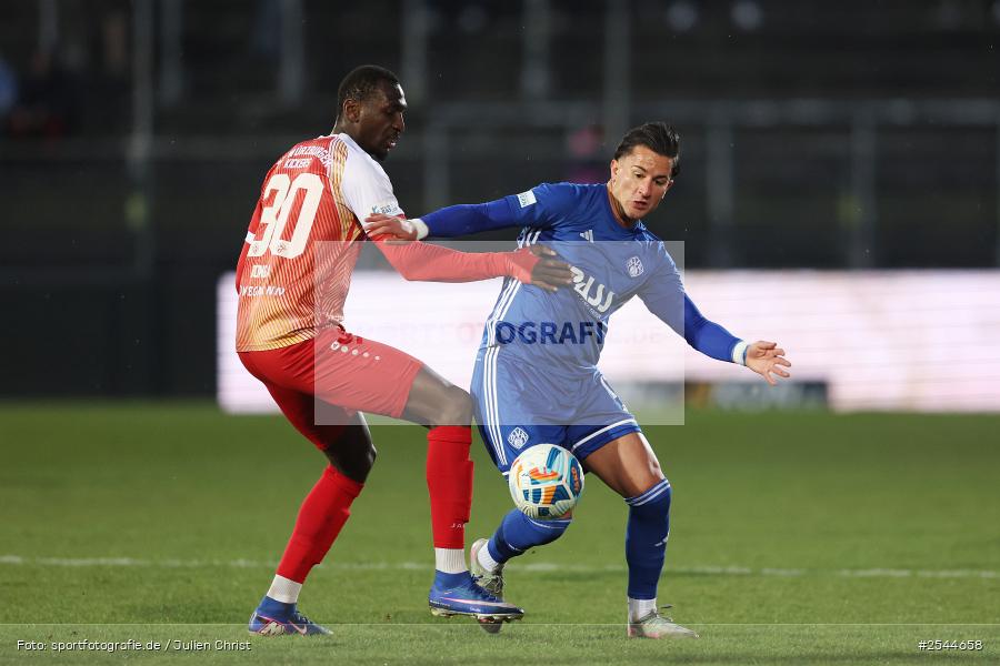 AKON Arena, Würzburg, 20.03.2026, sport, Fussball, 24. Spieltag, Regionalliga Bayern, SV Viktoria Aschaffenburg, FC Würzburger Kickers - Bild-ID: 2544658