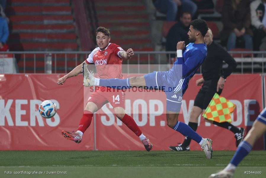 AKON Arena, Würzburg, 20.03.2026, sport, Fussball, 24. Spieltag, Regionalliga Bayern, SV Viktoria Aschaffenburg, FC Würzburger Kickers - Bild-ID: 2544660
