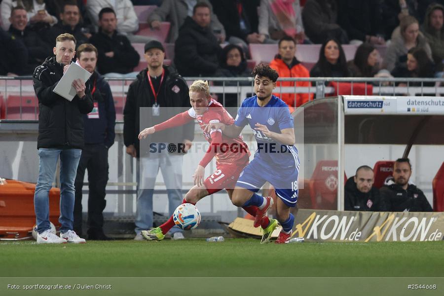 AKON Arena, Würzburg, 20.03.2026, sport, Fussball, 24. Spieltag, Regionalliga Bayern, SV Viktoria Aschaffenburg, FC Würzburger Kickers - Bild-ID: 2544668