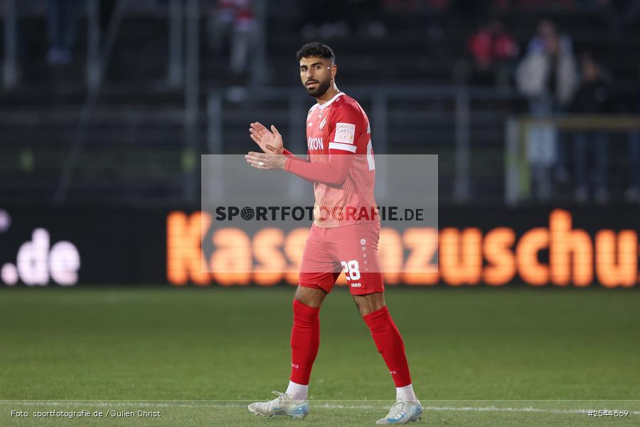 AKON Arena, Würzburg, 20.03.2026, sport, Fussball, 24. Spieltag, Regionalliga Bayern, SV Viktoria Aschaffenburg, FC Würzburger Kickers - Bild-ID: 2544669