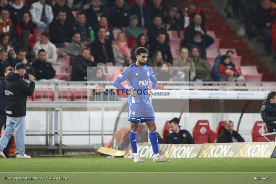 AKON Arena, Würzburg, 20.03.2026, sport, Fussball, 24. Spieltag, Regionalliga Bayern, SV Viktoria Aschaffenburg, FC Würzburger Kickers - Bild-ID: 2544673