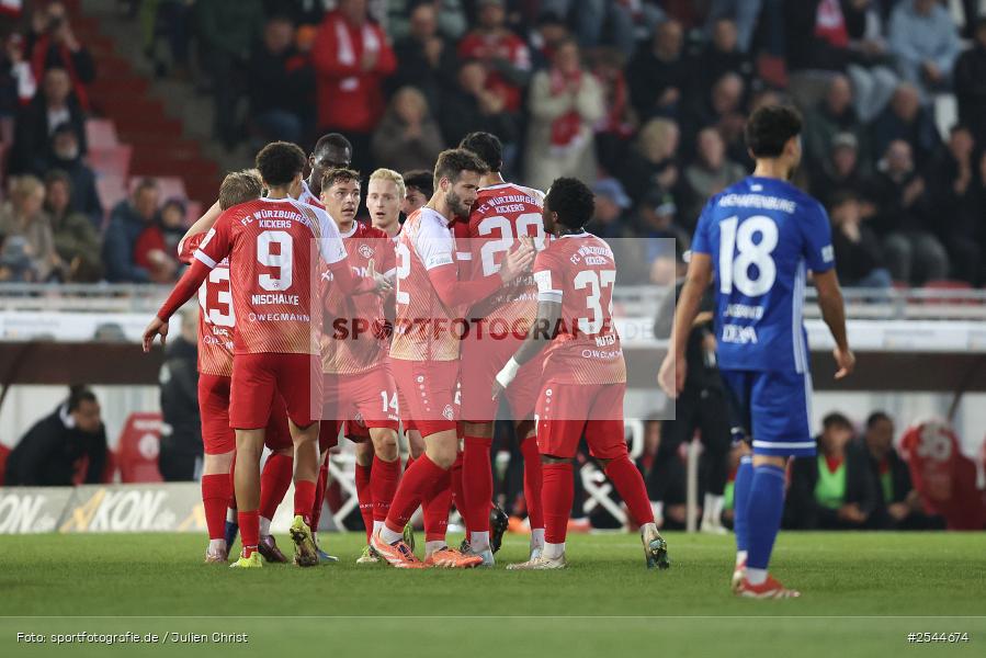 AKON Arena, Würzburg, 20.03.2026, sport, Fussball, 24. Spieltag, Regionalliga Bayern, SV Viktoria Aschaffenburg, FC Würzburger Kickers - Bild-ID: 2544674