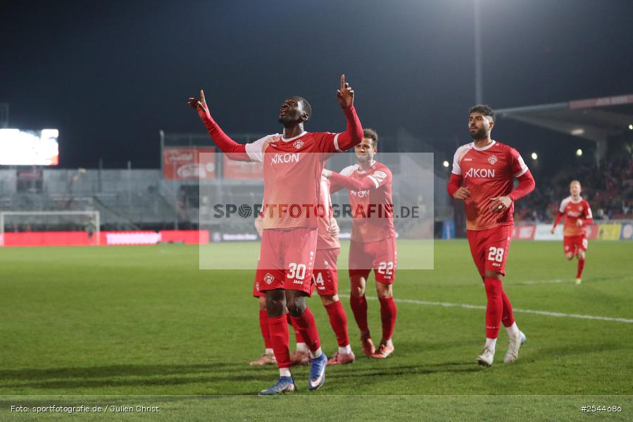 AKON Arena, Würzburg, 20.03.2026, sport, Fussball, 24. Spieltag, Regionalliga Bayern, SV Viktoria Aschaffenburg, FC Würzburger Kickers - Bild-ID: 2544686