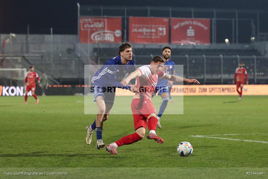 AKON Arena, Würzburg, 20.03.2026, sport, Fussball, 24. Spieltag, Regionalliga Bayern, SV Viktoria Aschaffenburg, FC Würzburger Kickers - Bild-ID: 2544689