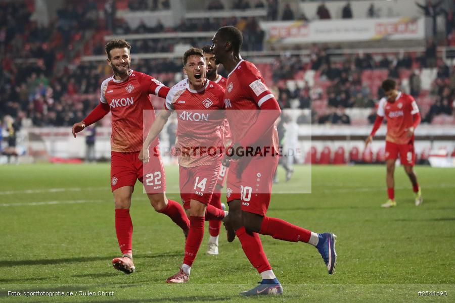 AKON Arena, Würzburg, 20.03.2026, sport, Fussball, 24. Spieltag, Regionalliga Bayern, SV Viktoria Aschaffenburg, FC Würzburger Kickers - Bild-ID: 2544690