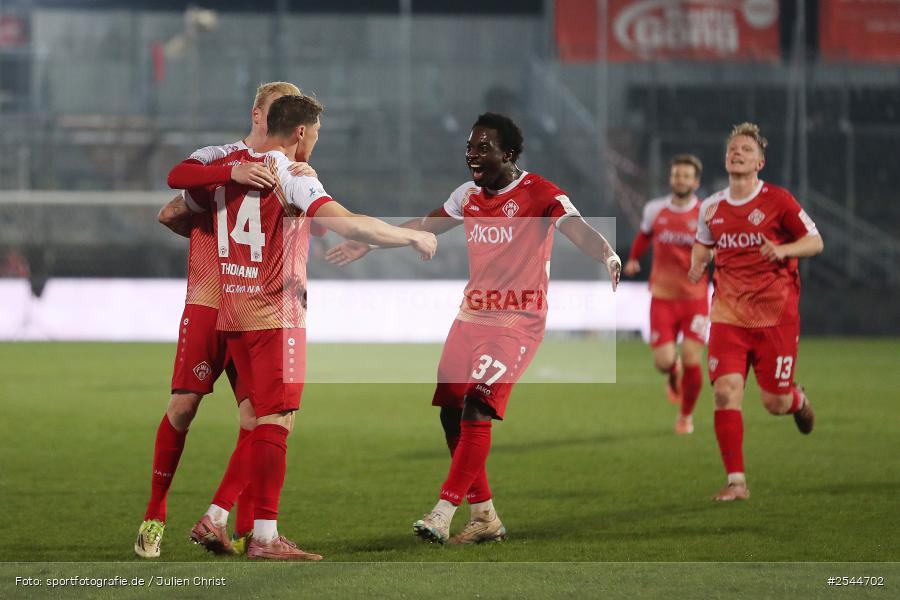 AKON Arena, Würzburg, 20.03.2026, sport, Fussball, 24. Spieltag, Regionalliga Bayern, SV Viktoria Aschaffenburg, FC Würzburger Kickers - Bild-ID: 2544702