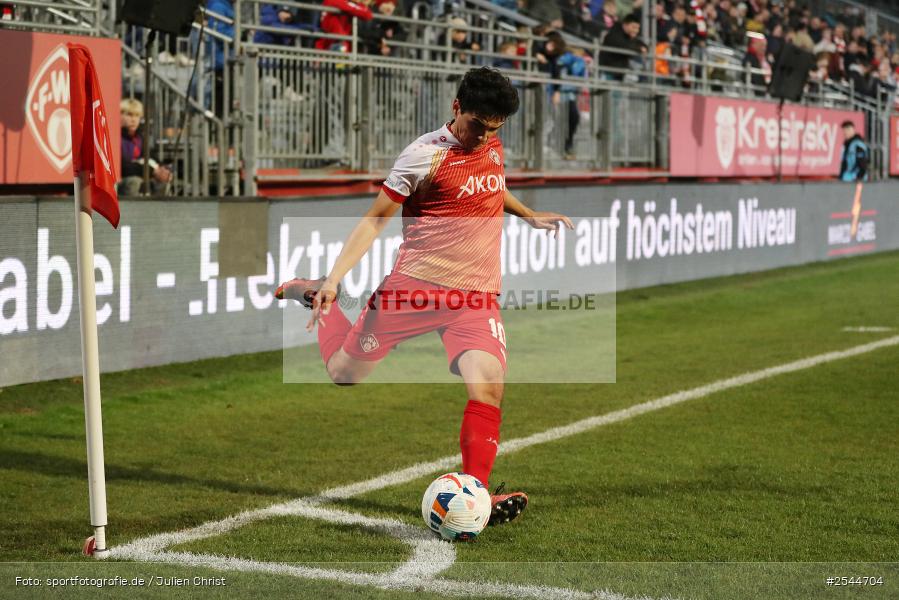 AKON Arena, Würzburg, 20.03.2026, sport, Fussball, 24. Spieltag, Regionalliga Bayern, SV Viktoria Aschaffenburg, FC Würzburger Kickers - Bild-ID: 2544704