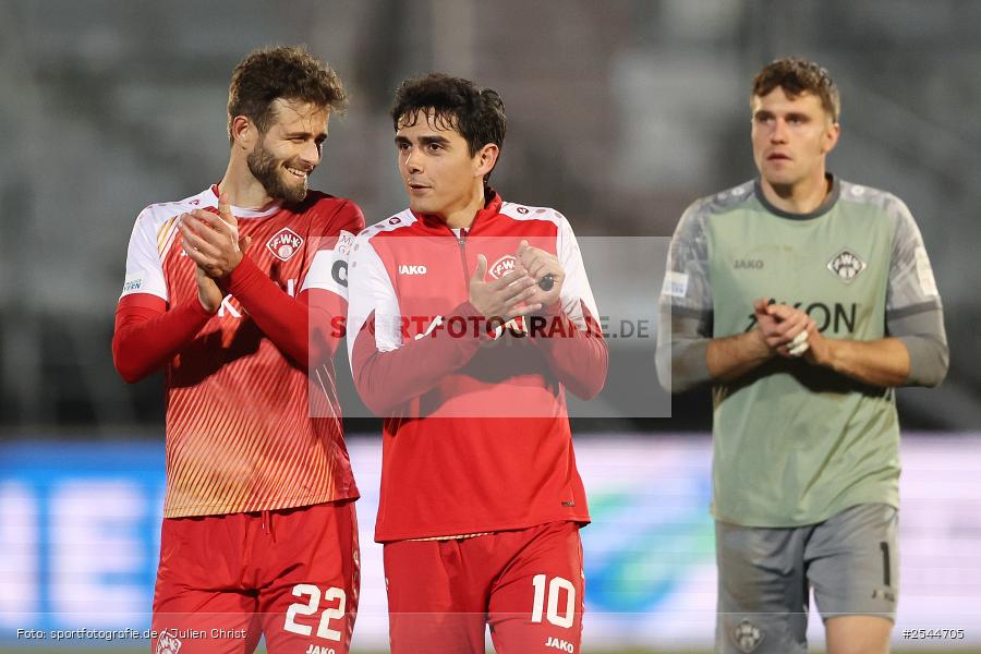 AKON Arena, Würzburg, 20.03.2026, sport, Fussball, 24. Spieltag, Regionalliga Bayern, SV Viktoria Aschaffenburg, FC Würzburger Kickers - Bild-ID: 2544705