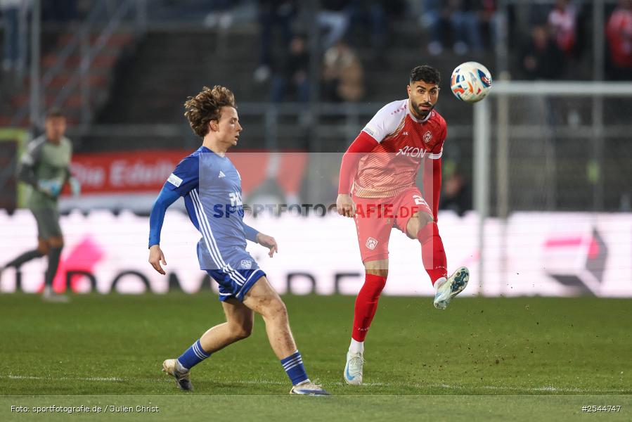 sport, Würzburg, SV Viktoria Aschaffenburg, Regionalliga Bayern, Fussball, FC Würzburger Kickers, AKON Arena, 24. Spieltag, 20.03.2026 - Bild-ID: 2544747