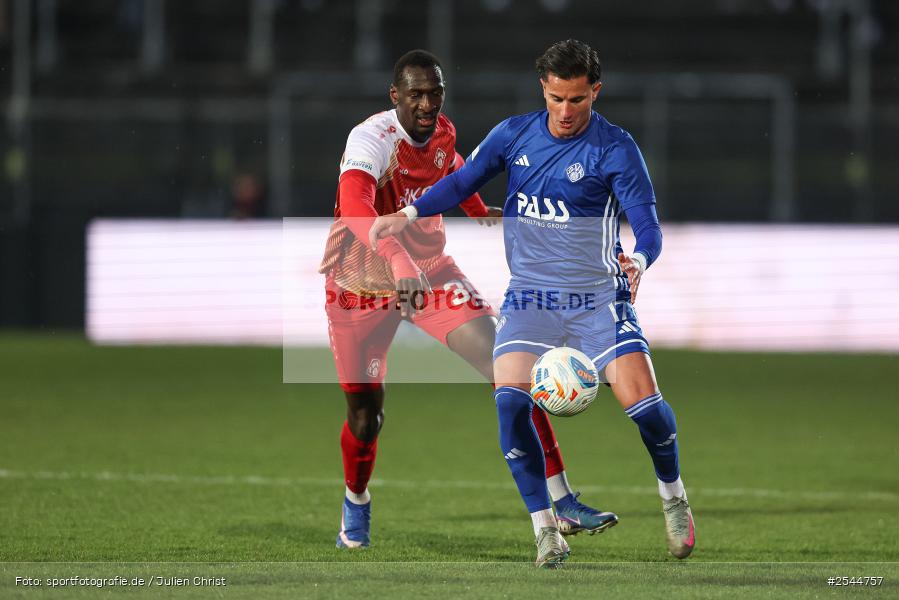 sport, Würzburg, SV Viktoria Aschaffenburg, Regionalliga Bayern, Fussball, FC Würzburger Kickers, AKON Arena, 24. Spieltag, 20.03.2026 - Bild-ID: 2544757