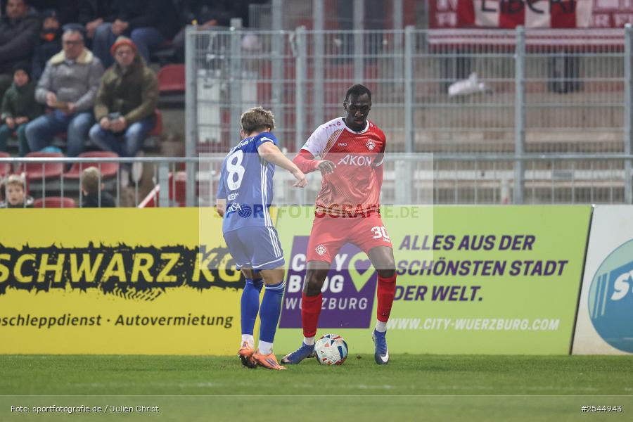 sport, Würzburg, SV Viktoria Aschaffenburg, Regionalliga Bayern, Fussball, FC Würzburger Kickers, AKON Arena, 24. Spieltag, 20.03.2026 - Bild-ID: 2544943