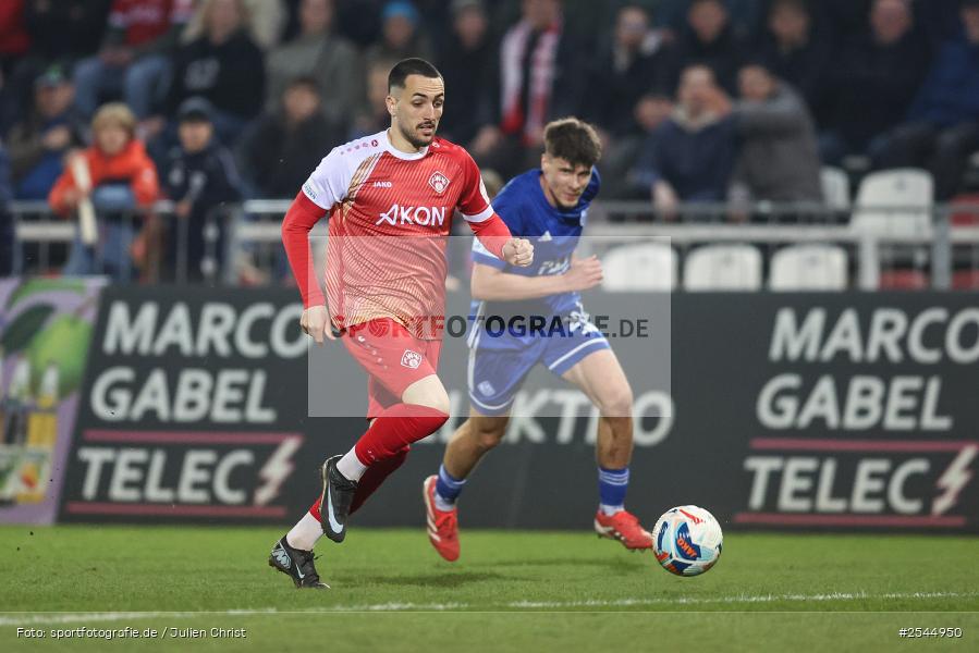 sport, Würzburg, SV Viktoria Aschaffenburg, Regionalliga Bayern, Fussball, FC Würzburger Kickers, AKON Arena, 24. Spieltag, 20.03.2026 - Bild-ID: 2544950